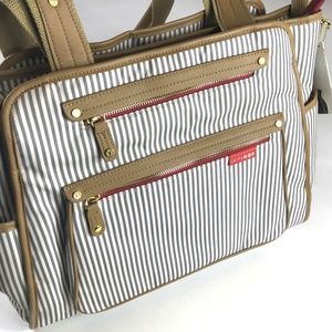 Skip Hop Grand Central Diaper Bag French Stipe